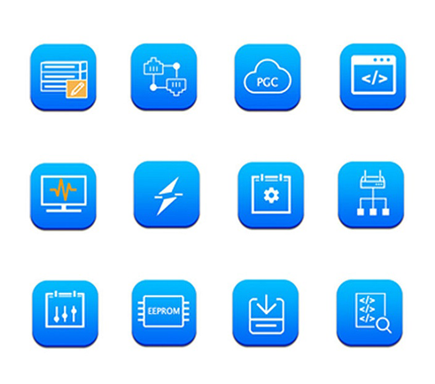 天津?yàn)I海新區(qū)信息技術(shù)創(chuàng)新中心圖標(biāo)設(shè)計